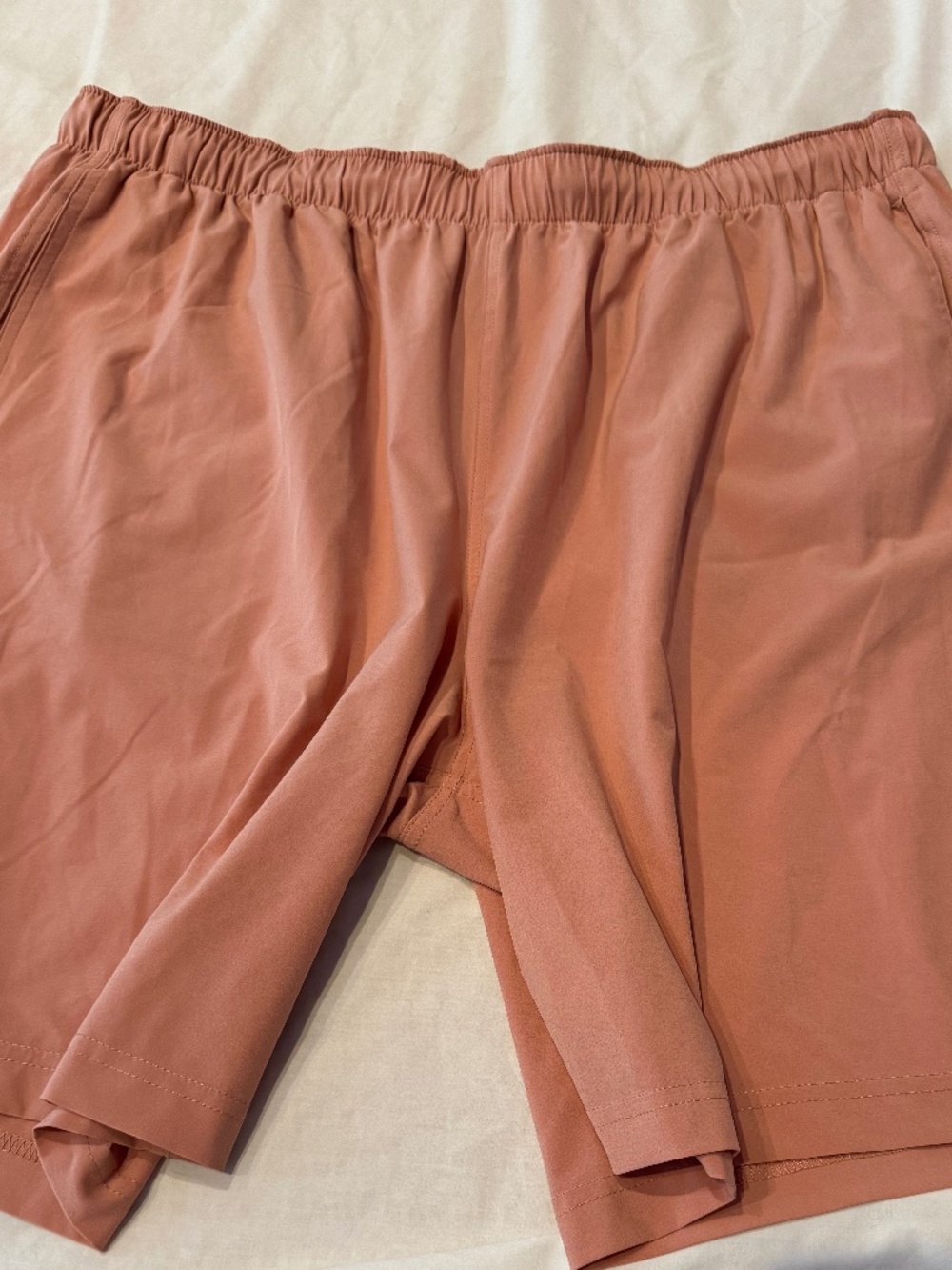 Men’s free fly shorts, XXL, rusty orange, excellent condition